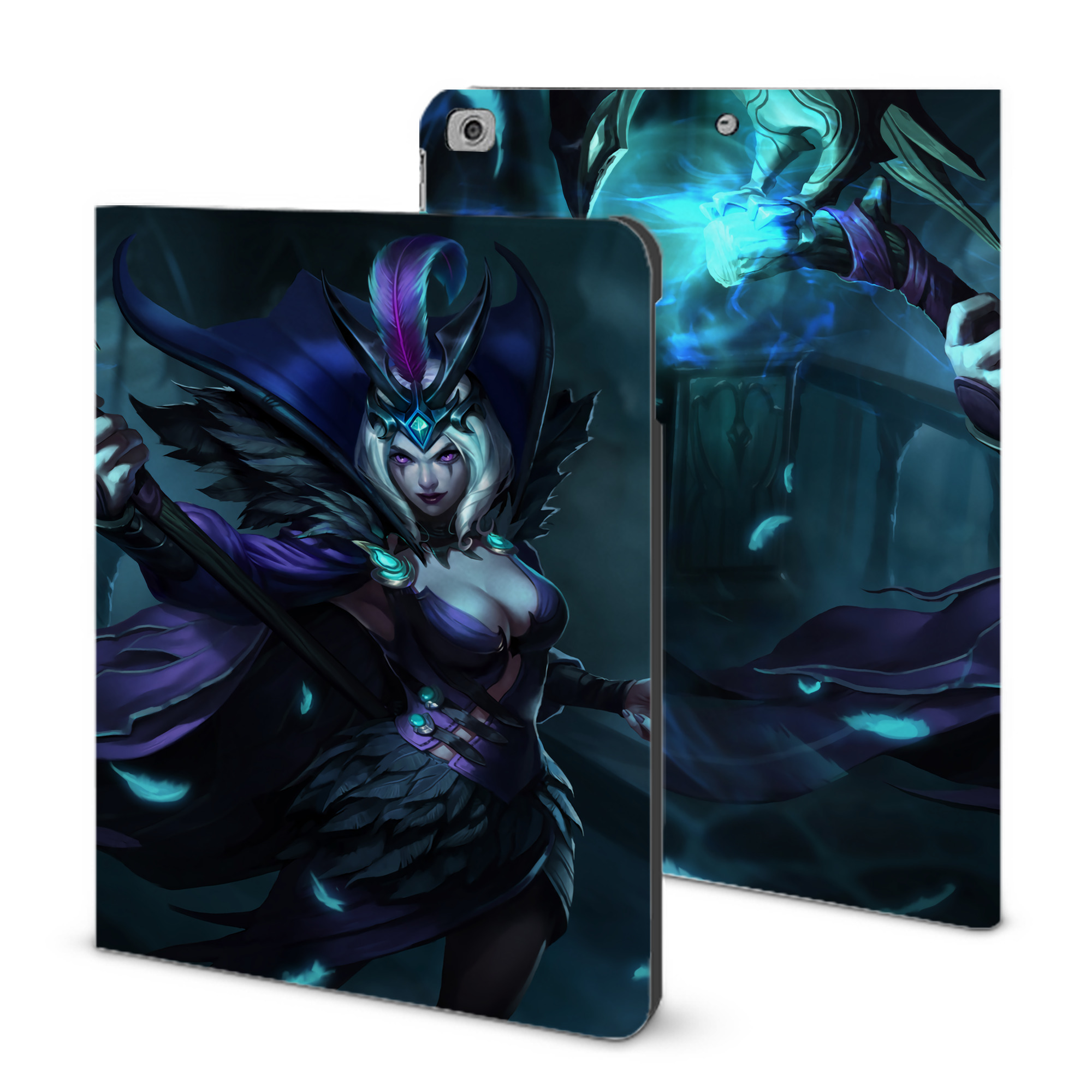 （画像用） リーグ・オブ・レジェンド League of Legends LOL IPad ケース ブック型 PUレザー TPU 耐衝撃 軽量 薄型 ペン収納なし 全面保護 IPad 各モデル対応